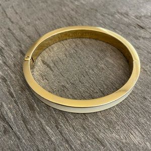 Kate Space Clean Slate White Bangle Bracelet